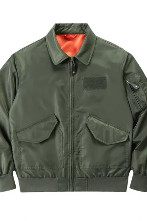 2025 New Style American Retro Workwear Jacket - Pilot Bomber Lightweight Spring/Autumn Coat for Men Asian Sizes S-5XL